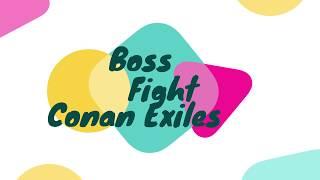 Boss Ogre fight Conan Exiles AoC 1 lvl/kill