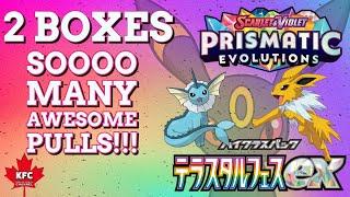 Pokemon Terastal Festival,               2 booster boxes of pure pulls!!!