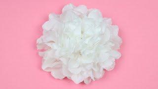 #shorts DIY Tissue Paper Flower - Easy Flowers Making With Tissue Paper