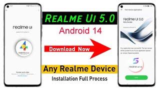 How to Install realme UI 5.0 & Android 14 | RealmeUI 5.0 New Update |Follow just three Step Download