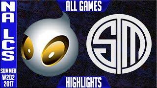 DIG vs TSM Highlights ALL GAMES | NA LCS Week 2 Day 2 Summer 2017 | Dignitas vs TSM