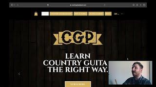 The Best Way To Learn Country Guitar - Website Demo