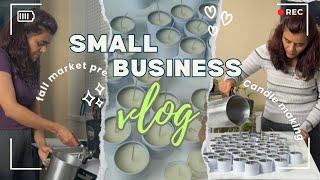 Studio Vlog 001: Candle Making for Fall Launch | Building a Small Business After 9-5