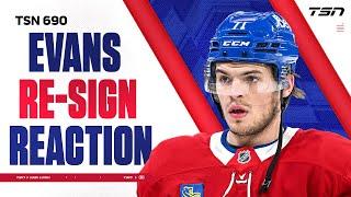 Instant Reaction: Jake Evans re-signs with Montreal