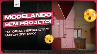 COMO MODELAR UM PROJETO APENAS COM IMAGENS DE REFERÊNCIA | TUTORIAL MODELAGEM 3DS MAX