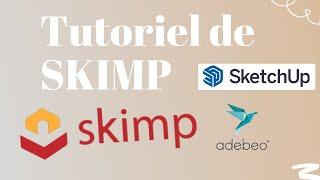 [tuto extension Sketchup] SKIMP