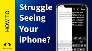 Struggling to See Your iPhone? Try These Accessibility Settings!