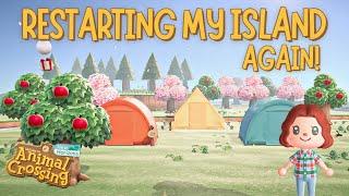 DELETING my island AGAIN for a NEW ISLAND! Island Restart | Animal Crossing New Horizons 2023 | ACNH