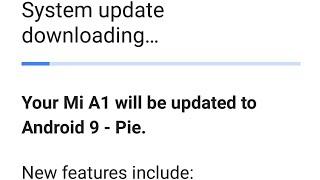 Redmi Mi A1/Mi A2 phone android 9pie updates or pie /top change android 9 pie/ how to update android