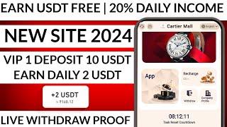 New USDT Site 2024 | Best Usdt Investment Website | New Usdt Mining Site | New Usdt Earning Website