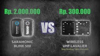 Mic Wireless 2.4Ghz VS Wireless UHF | Saramonic Blink 500 | Lavalier Go