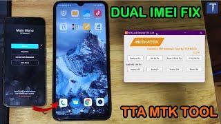 Xiaomi Dual IMEI Fix | NV Data Corrupted FIX | TTA MTK TOOL