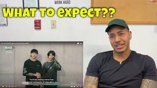 Reacting to Jung Kook and Jimin announcing they're upcoming travel show - 'Are You Sure'