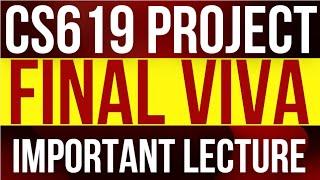 CS619 Final Viva | Final Viva Questions | CS619 Questions of Final Viva Presentation | Wiki Writes