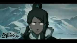 The Legend Of Korra - Korra goes into the Avatar State! [HD]