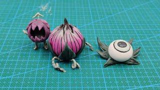 DIY Polymer Clay Tutorial | Sculpting Don't Starve lureplant（手工自製飢荒食人花軟陶泥教學）