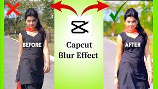 How to Blur Your Video Background (CapCut)