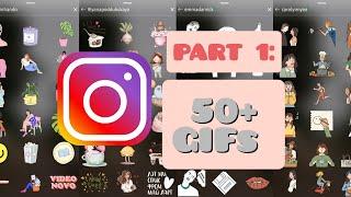 GIF Keywords  Cute Characters for Instagram Story | Sangre Jen