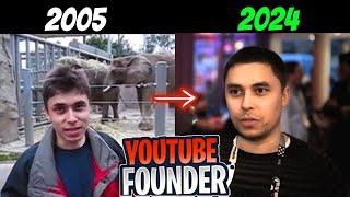 Me at the zoo in 2024 |  jawed karim Than and now in 2024 | @jawed #shorts #memes #youtube