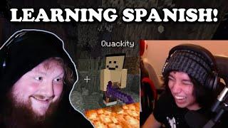 CaseOh Learns Spanish From Quackity