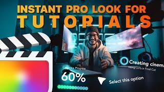 Make pro courses and tutorials EASILY in Final Cut | FCPX Full Access