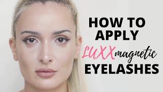 HOW TO USE LUXX MAGNETIC EYELASHES