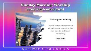 Sunday Morning Worship - 22nd September 2024