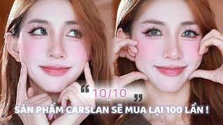 Mua đi mua lại 100 lần sản phẩm này của Carslan ! Lớp makeup 10 tiếng chưa trôi trượt quá nể ?