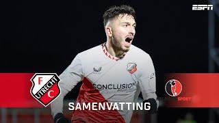 Georgios CHARALAMPOGLOU twee keer TREFZEKER 2️⃣ | Samenvatting Jong FC Utrecht - Helmond Sport