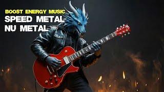  Speed Metal & Nu Metal Instrumental  Music to Boost Energy while Workout / Working