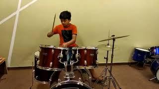 Tanay Playing drums