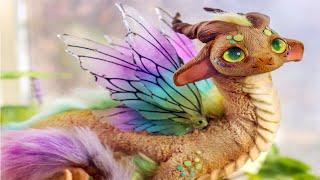 I Made A Fairy Dragon For All Your Fantasy Needs I DIY Polymer Clay Art Doll ATEZR P20 PLUS