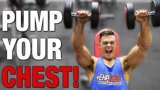 PUMP YOUR CHEST! Ft. Fitness Model Robbie Frame