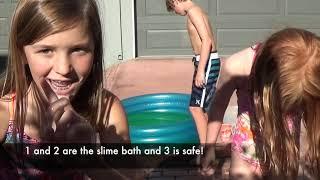 The Slime Bath Challenge!!