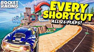 How to do EVERY SHORTCUT in Rocket Racing (ALL 26 Maps)