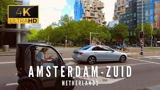 Amsterdam-Zuid Summer Walking Tour | 4K