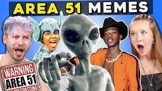 Generations React To Area 51 Memes Compilation