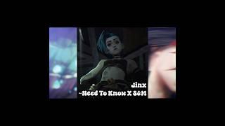 They/Them Ac: audiosbysandra Song: I Need To Know X S&M Scp: raventargaryenscp Cc: me #jinx #arcane