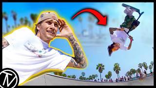 Scooter Take Over at Venice Beach Skatepark! | The Vault Pro Scooters