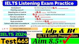 IELTS Listening Practice Test 2024 with Answers [Real Exam - 465 ]