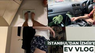 İstanbul’dan İzmir’e Ev Vlog| 2 Kilo Verildi Mi? | Challange Bitti