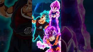 Evil goku omni god vs ultra demon vegeta and seraphim goku |who is strongest #dbs #shorts