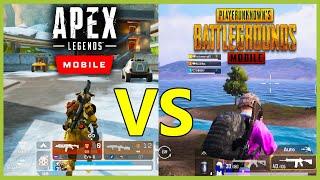 APEX LEGENDS MOBILE vs PUBG MOBILE | Graphics & Gameplay Comparison