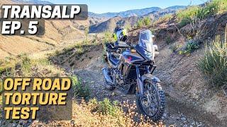 Extensive (Abusive?) Off-Road Test of the Honda Transalp 750 (EP.5)