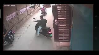 Ola S1 Frok Broken live CCTV Footage 