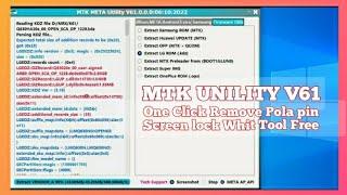 MTK META UTILITY V61 Update Mediatek AUTH Bypass Tool