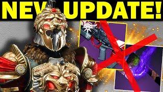 Bungie just NUKED the Destiny 2 PvP META with This Update...