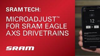 MicroAdjust™ for SRAM Eagle AXS Drivetrains