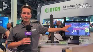 InfoComm 2024: DTEN Shows Off DTEN Bar, a Video Conferencing Solution for Small Meeting Spaces