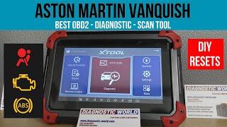 Best Aston Martin Vanquish OBD2 Diagnostic Scan Tool For engine, abs, transmission airbags OIL etc